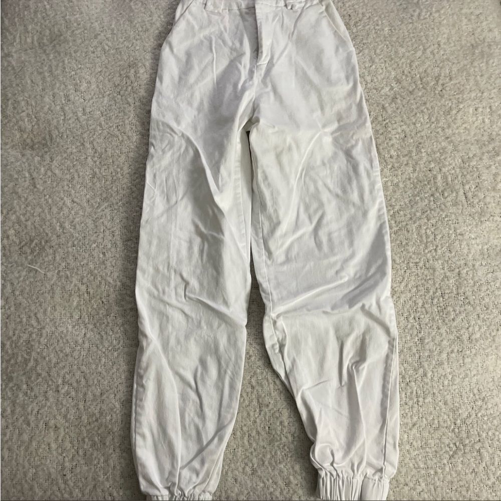 I am Gia high waist white‎ pants xs